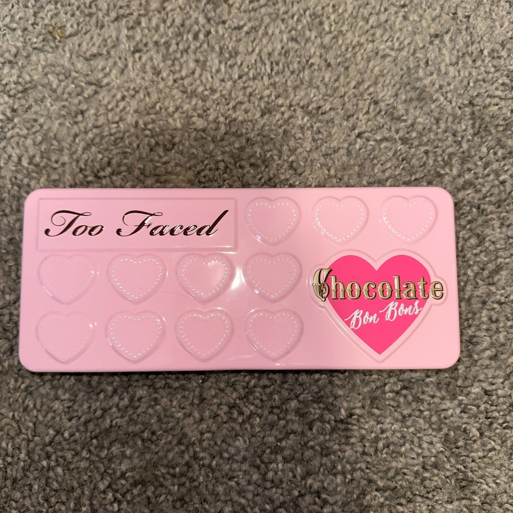 Too Faced Pink Heart Chocolate Bon Bons eyeshadow palette